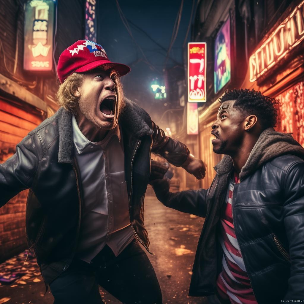 **MAGA铁拳下的误击：一场关于理解与沟通的惊魂记**